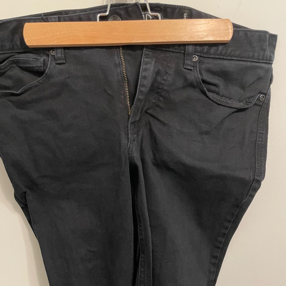 xxx Rude men’s black super skinny jeans